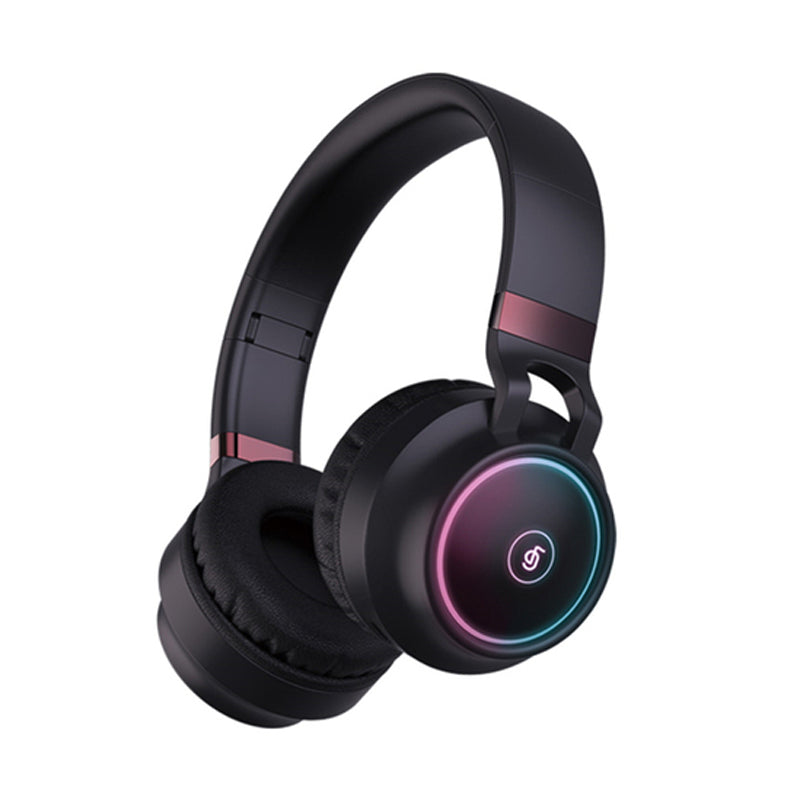 FINGERTIME RGB Light Bluetooth 5.0 Wireless Headphone HiFi Stereo AUX FM TF Music Gaming Headset FINGERTIME RGB Light Bluetooth 5.0 Wireless Headphone HiFi Stereo AUX FM TF Music Gaming Headset